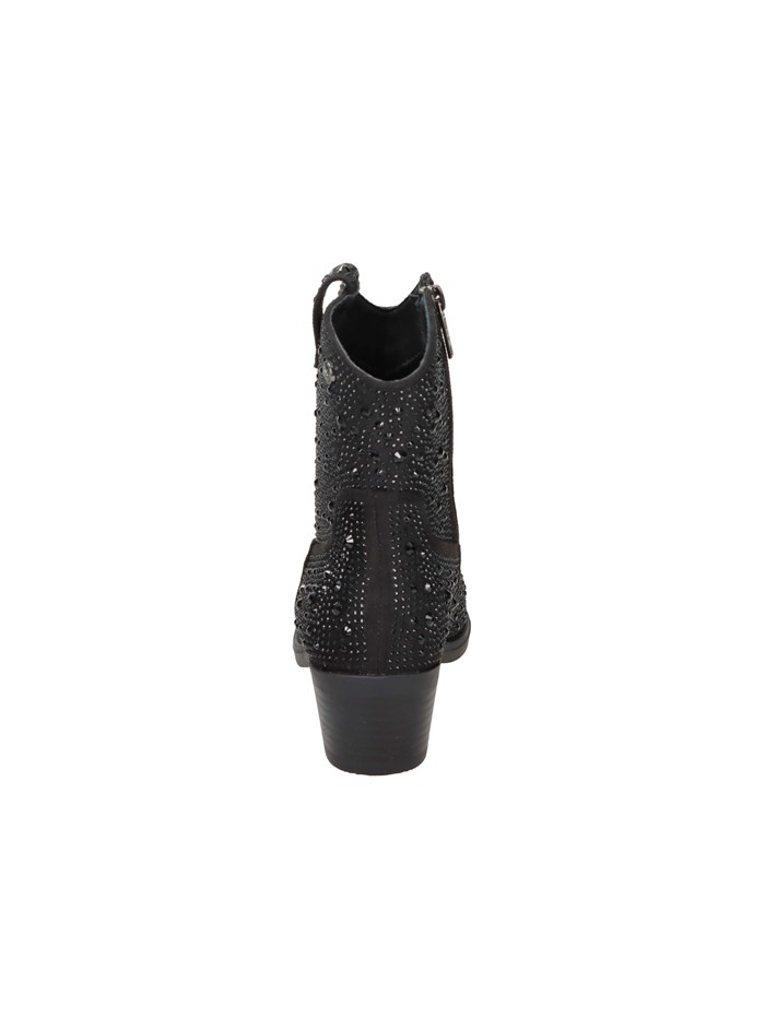 STIVALETTI TACCO 143116 NERO