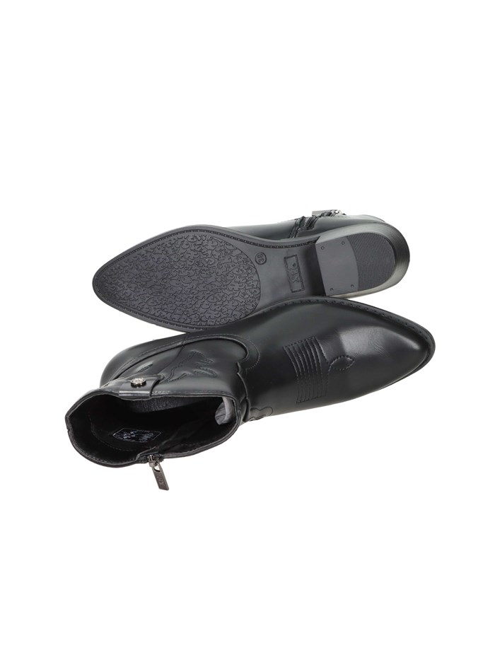 STIVALETTI TACCO 143118 NERO