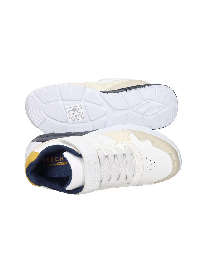 SNEAKERS BASSA 417016L BIANCO/BEIGE