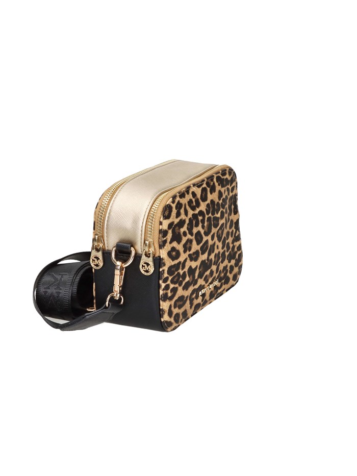 BORSA A TRACOLLA 2-81103-45 BEIGE/NERO