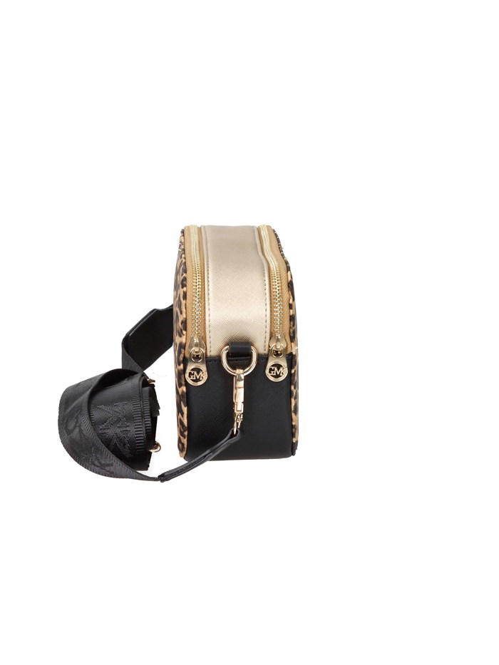 BORSA A TRACOLLA 2-81103-45 BEIGE/NERO