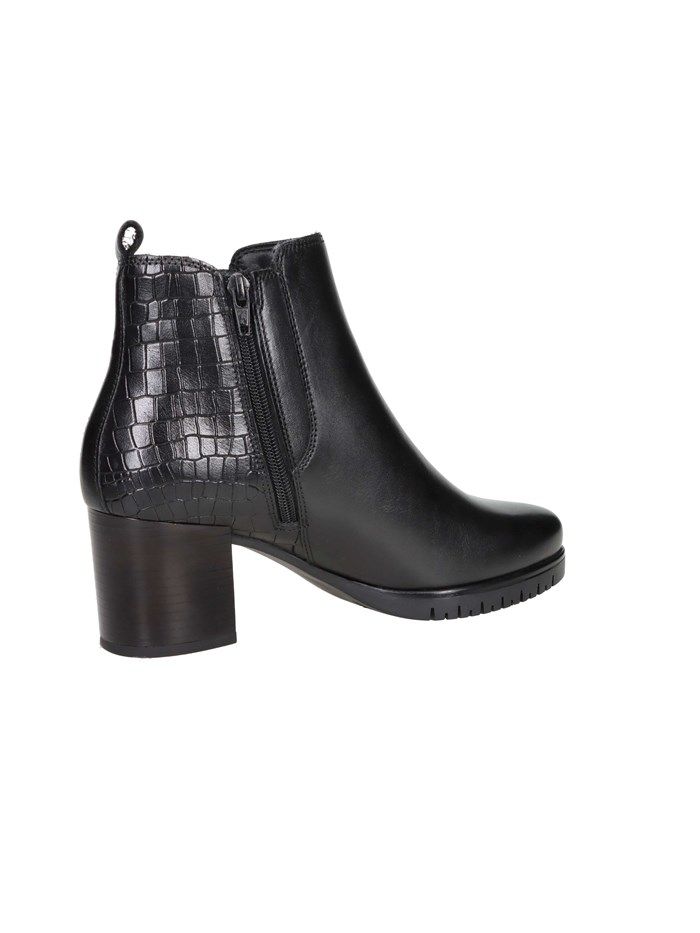 STIVALETTI TACCO IS143122 NERO