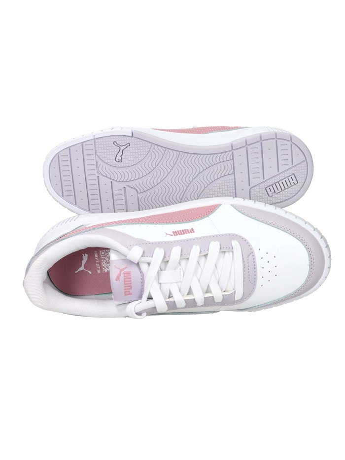 SNEAKERS BASSA 403746 BIANCO/ROSA