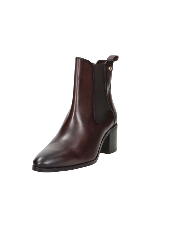 STIVALETTI TACCO 162715 MARRONE