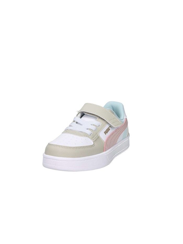 SNEAKERS BASSA 394462 BIANCO/ROSA