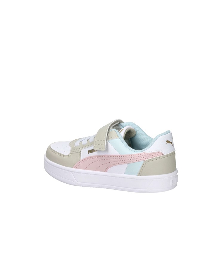 SNEAKERS BASSA 394462 BIANCO/ROSA