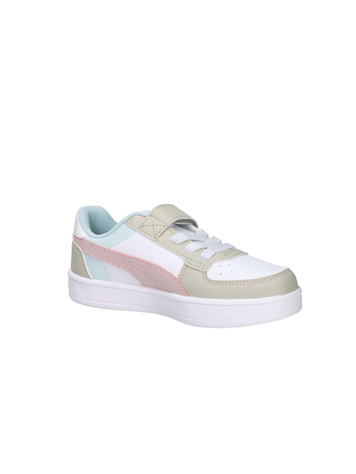 SNEAKERS BASSA 394462 BIANCO/ROSA