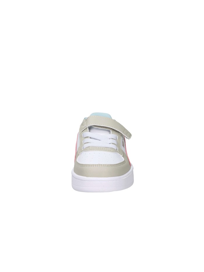 SNEAKERS BASSA 394462 BIANCO/ROSA