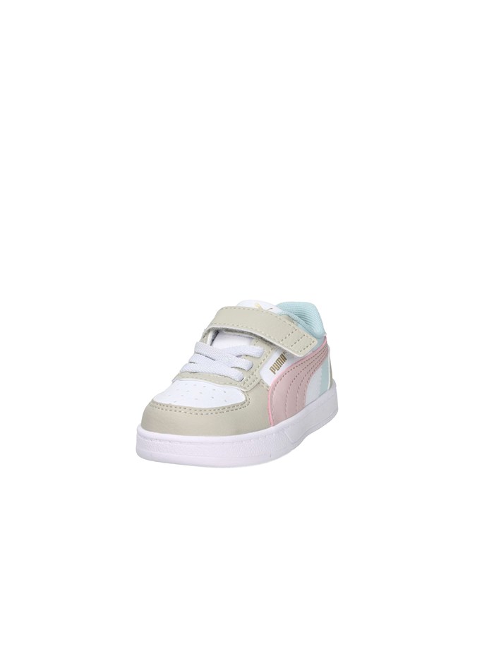 SNEAKERS BASSA 394463 BIANCO/ROSA