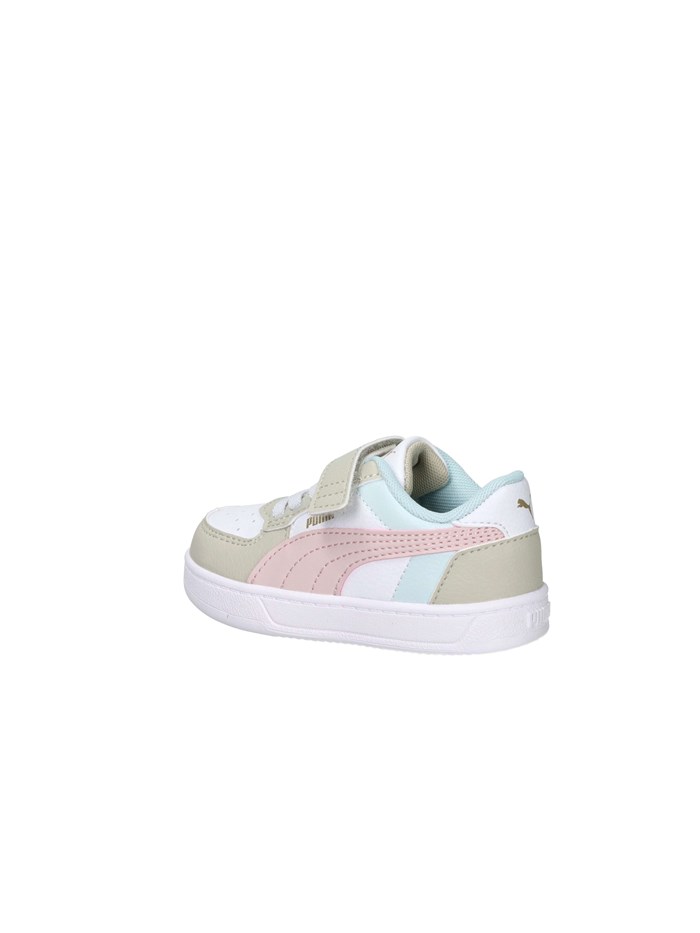 SNEAKERS BASSA 394463 BIANCO/ROSA