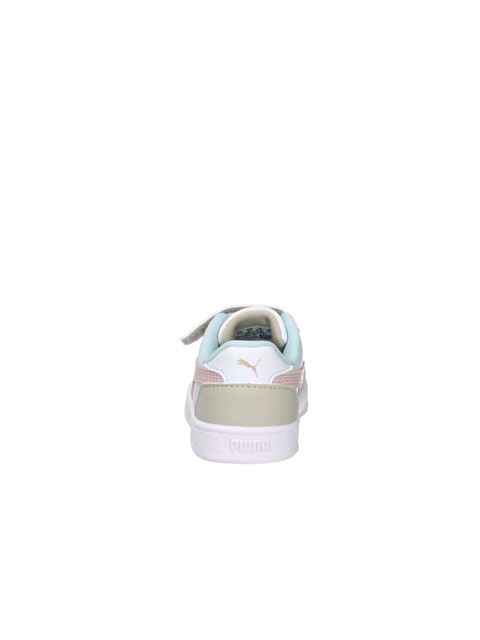 SNEAKERS BASSA 394463 BIANCO/ROSA