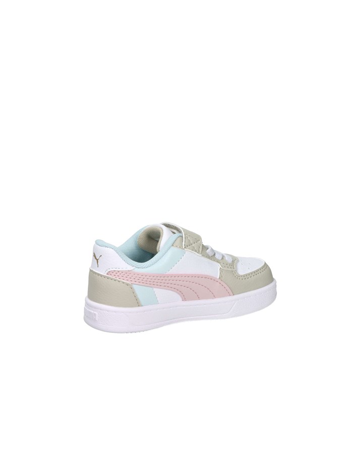 SNEAKERS BASSA 394463 BIANCO/ROSA