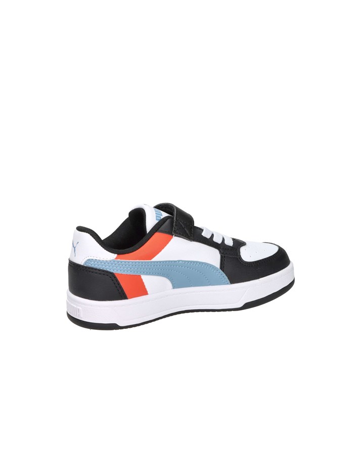 SNEAKERS BASSA 394462 BIANCO/NERO