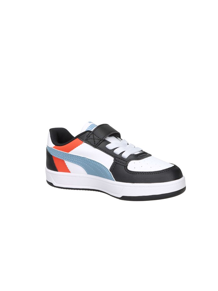 SNEAKERS BASSA 394462 BIANCO/NERO
