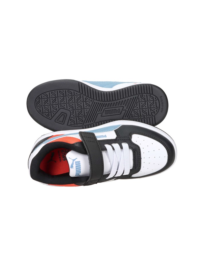 SNEAKERS BASSA 394462 BIANCO/NERO