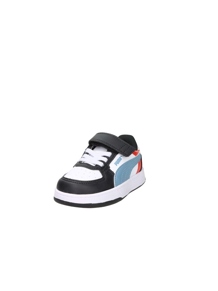 SNEAKERS BASSA 394463 BIANCO/NERO