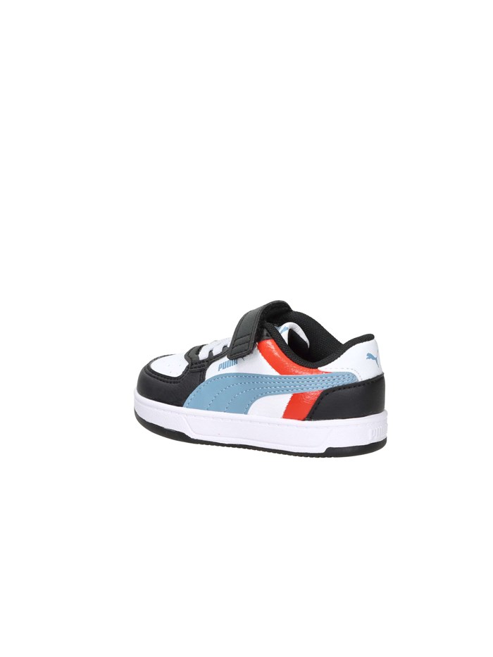SNEAKERS BASSA 394463 BIANCO/NERO
