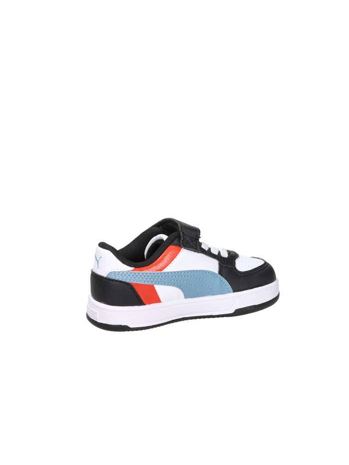 SNEAKERS BASSA 394463 BIANCO/NERO