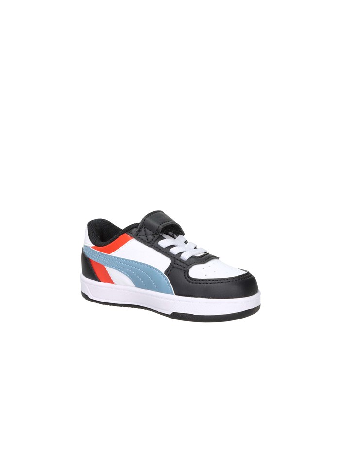 SNEAKERS BASSA 394463 BIANCO/NERO