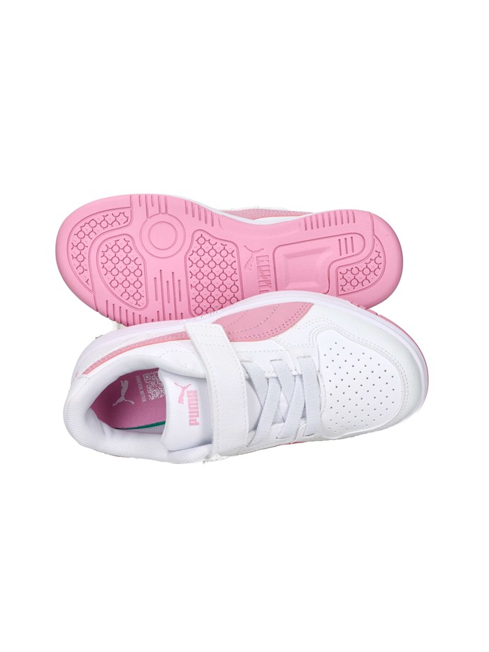 SNEAKERS BASSA 398995 BIANCO/ROSA