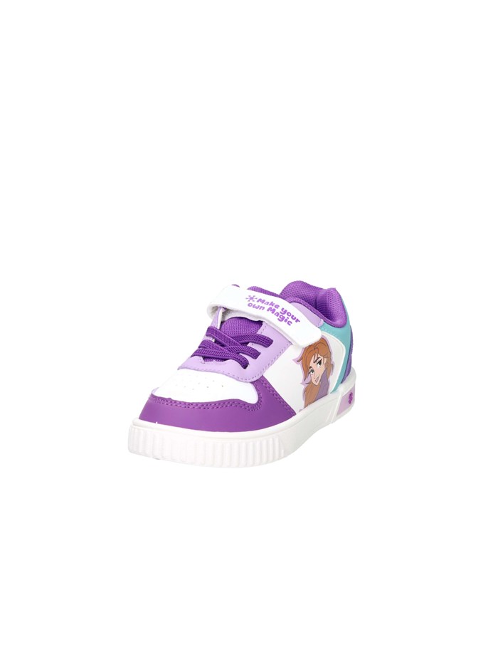 SNEAKERS BASSA FZ015065 BIANCO/VIOLA