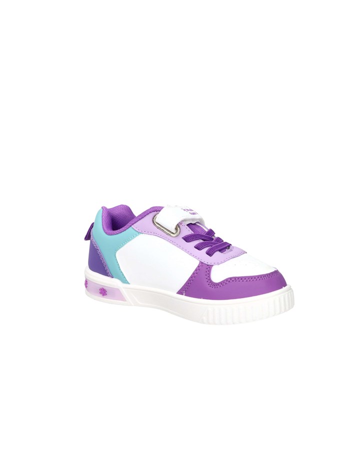 SNEAKERS BASSA FZ015065 BIANCO/VIOLA