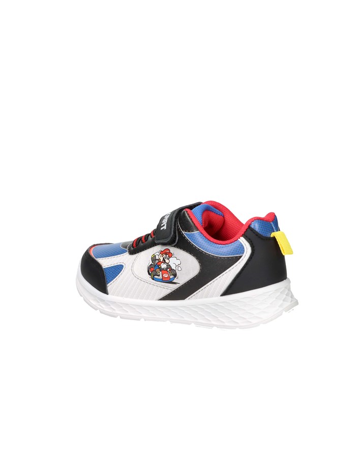 SNEAKERS BASSA MB002500 BIANCO/AZZURRO