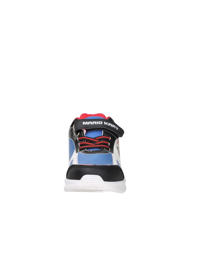 SNEAKERS BASSA MB002500 BIANCO/AZZURRO