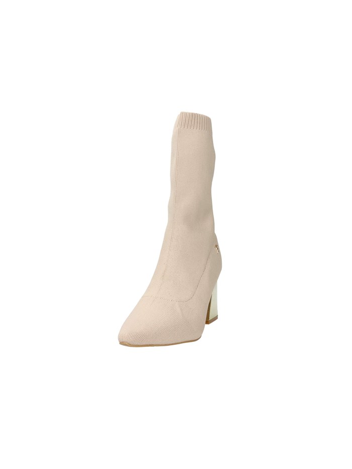 STIVALETTI TACCO F-537 BEIGE