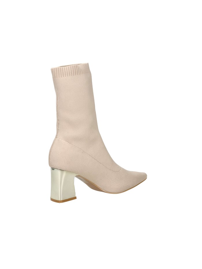 STIVALETTI TACCO F-537 BEIGE