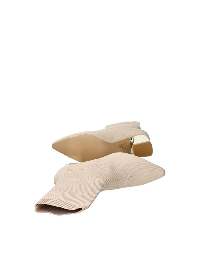 STIVALETTI TACCO F-537 BEIGE