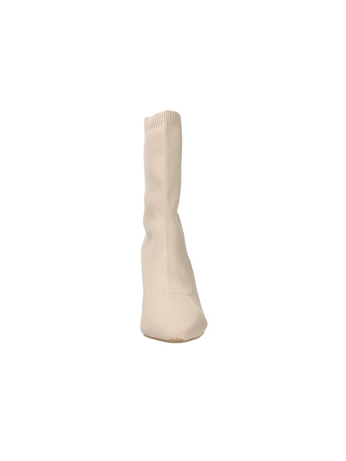 STIVALETTI TACCO F-537 BEIGE
