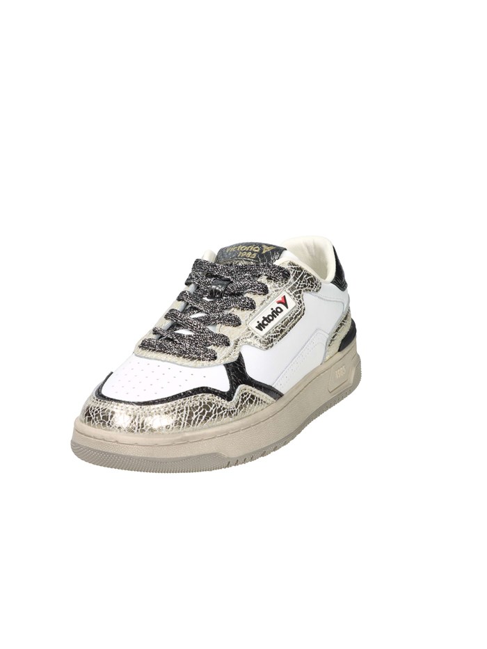 SNEAKERS BASSA 8800127 BIANCO/ORO