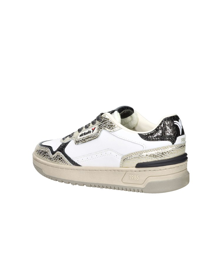 SNEAKERS BASSA 8800127 BIANCO/ORO