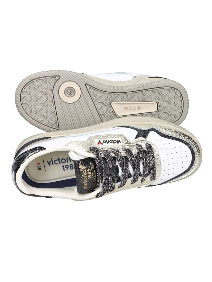 SNEAKERS BASSA 8800127 BIANCO/ORO