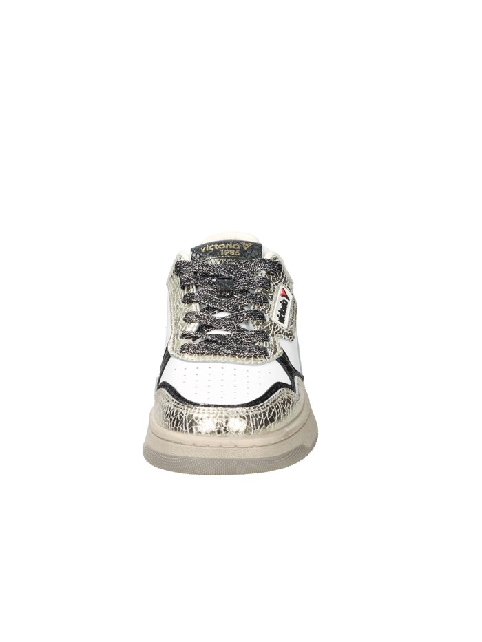 SNEAKERS BASSA 8800127 BIANCO/ORO