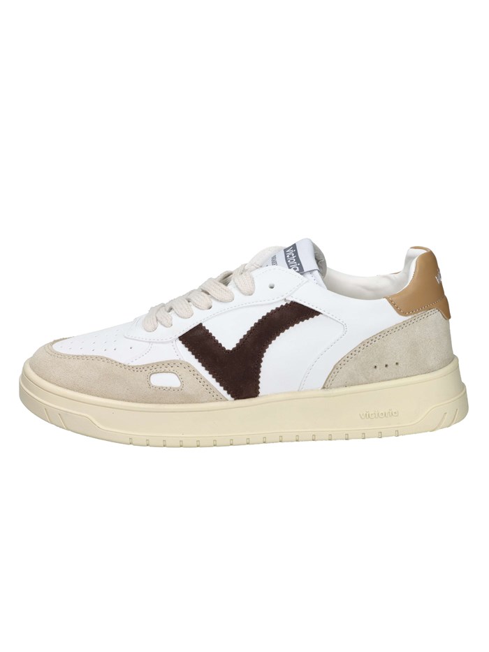 SNEAKERS BASSA 1257101 BIANCO/MARRONE