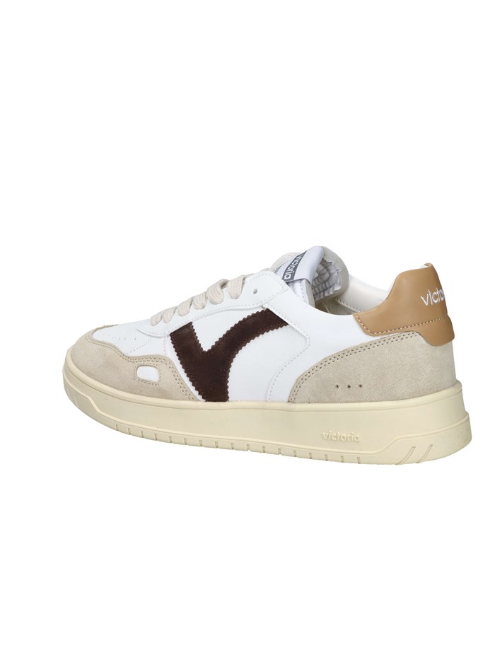SNEAKERS BASSA 1257101 BIANCO/MARRONE