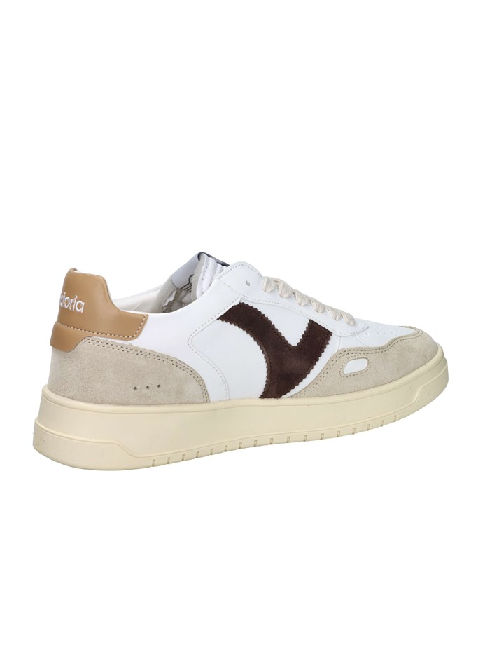 SNEAKERS BASSA 1257101 BIANCO/MARRONE