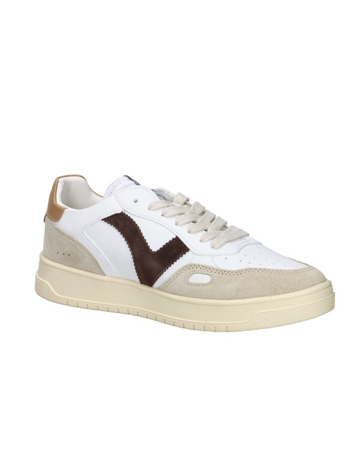 SNEAKERS BASSA 1257101 BIANCO/MARRONE