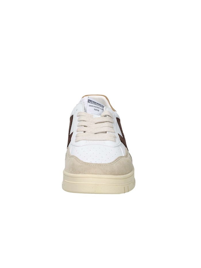 SNEAKERS BASSA 1257101 BIANCO/MARRONE