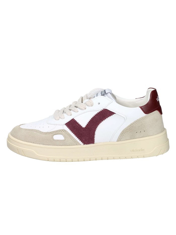 SNEAKERS BASSA 1257136 BIANCO/BORDEAUX