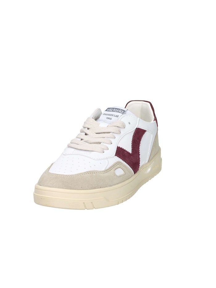 SNEAKERS BASSA 1257136 BIANCO/BORDEAUX
