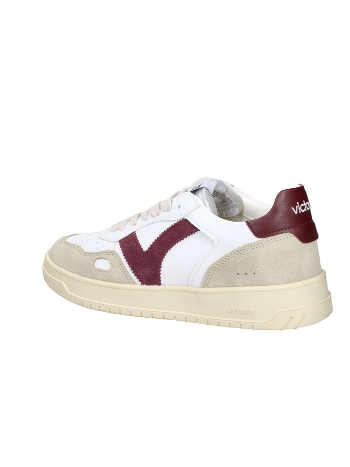 SNEAKERS BASSA 1257136 BIANCO/BORDEAUX