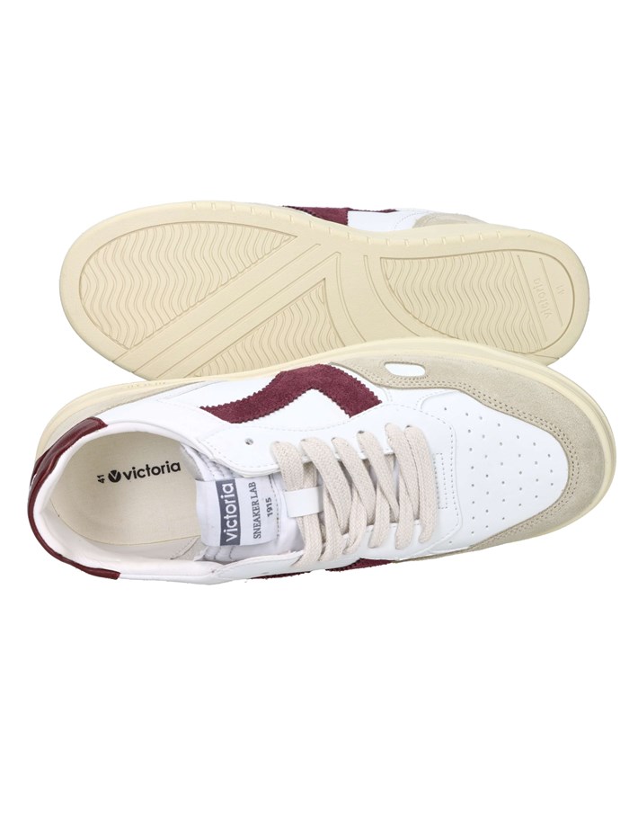 SNEAKERS BASSA 1257136 BIANCO/BORDEAUX