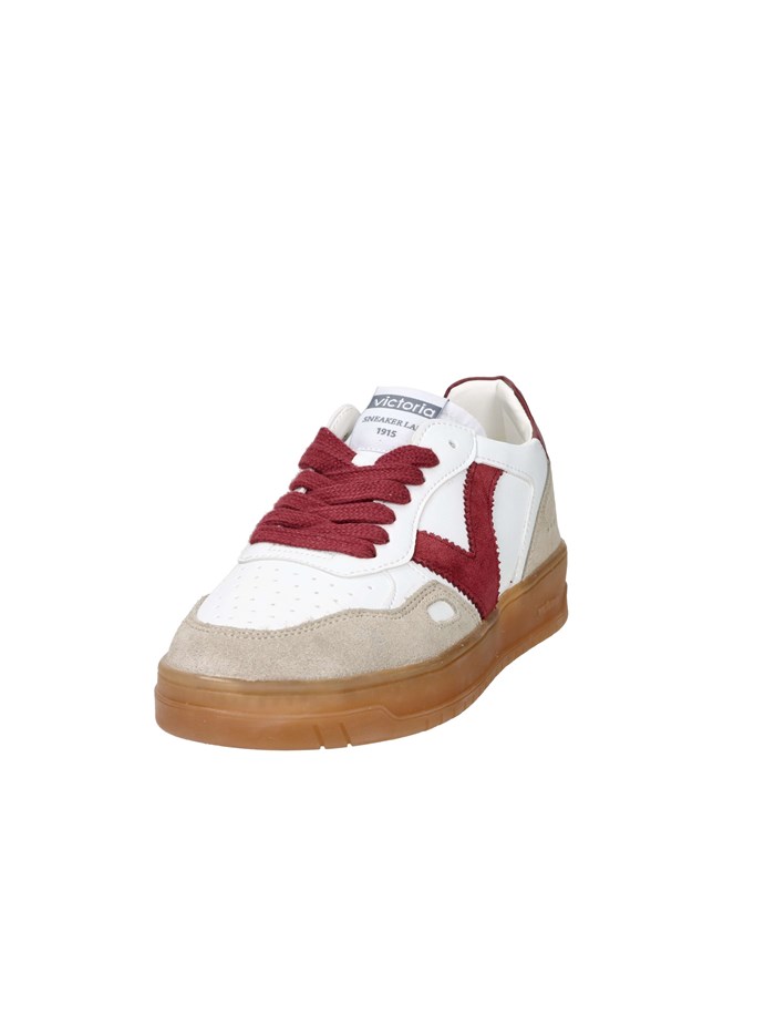 SNEAKERS BASSA 1257125 BIANCO/BORDEAUX