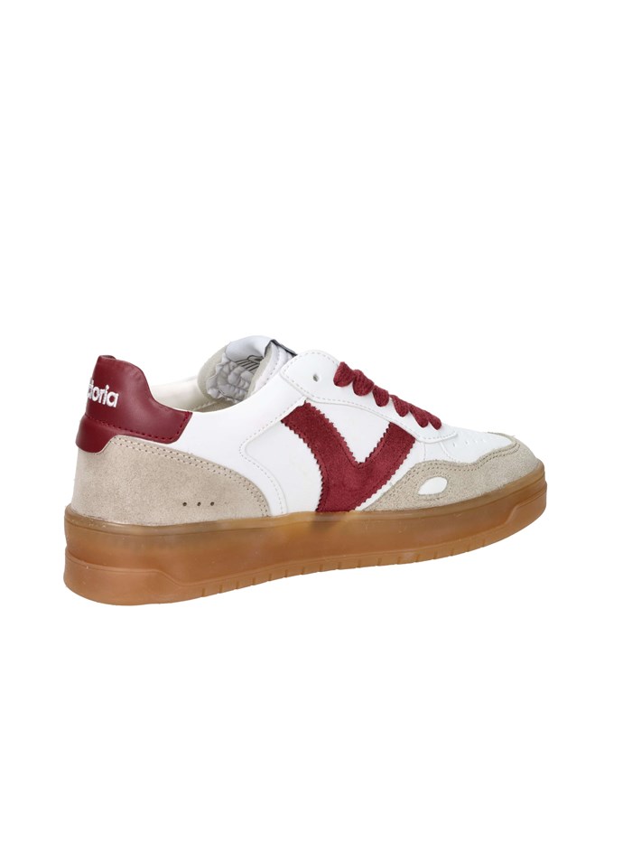 SNEAKERS BASSA 1257125 BIANCO/BORDEAUX