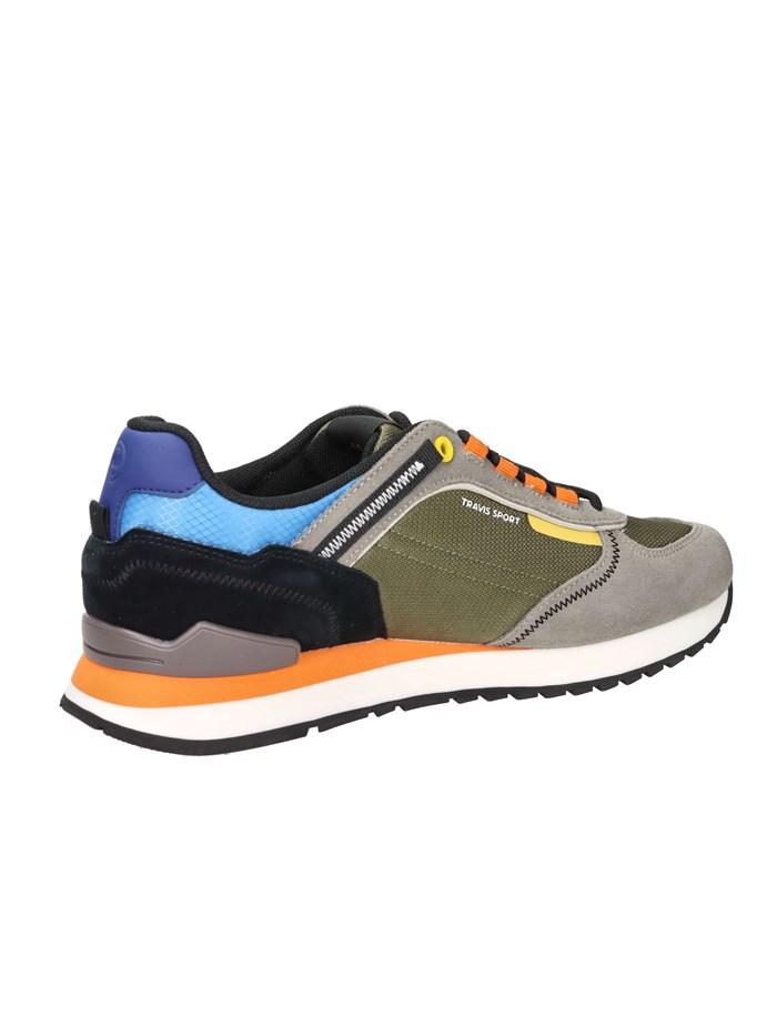 SNEAKERS BASSA TRAVIS SPORT GRIGIO/VERDE