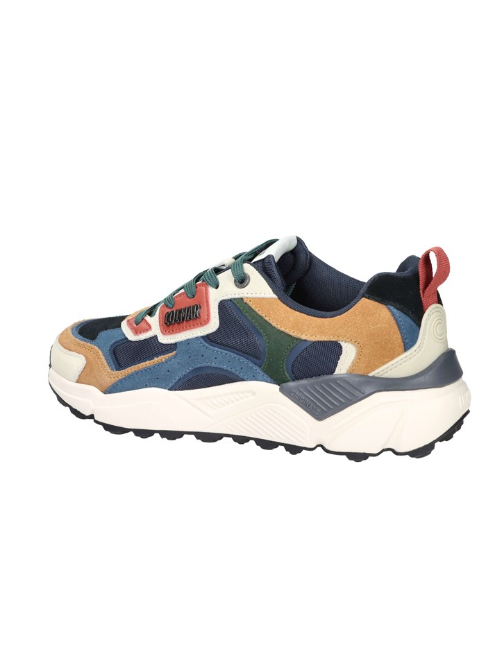 SNEAKERS BASSA GARNER FUSION BLU/CUOIO