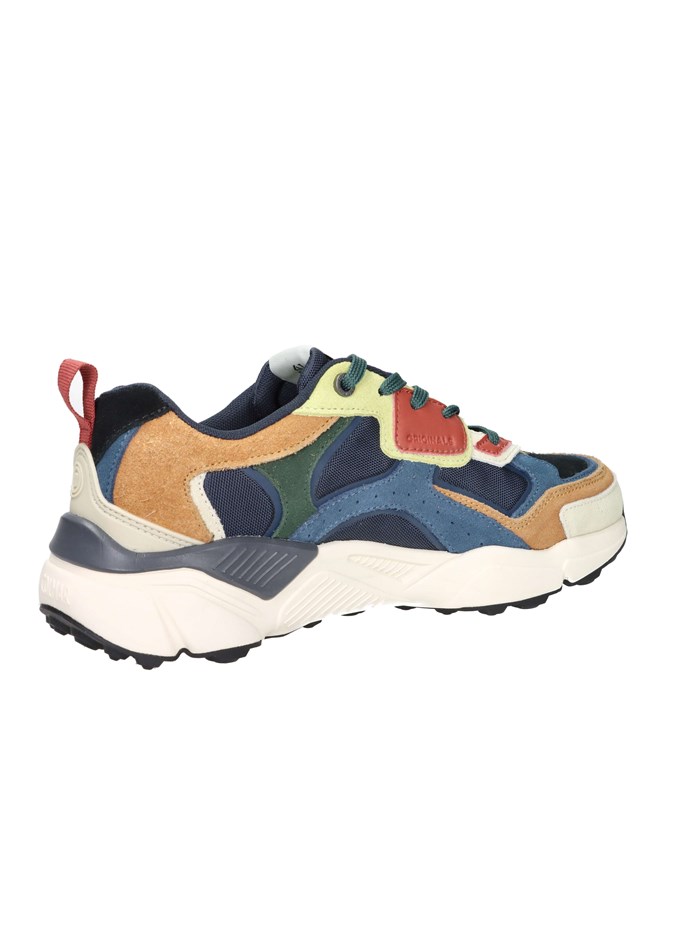 SNEAKERS BASSA GARNER FUSION BLU/CUOIO
